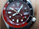 Seiko GMT Pepsi kasa orjinal